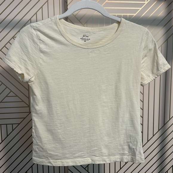 J Crew - power yellow Vintage slub cotton crewneck tee - Size XS - Picture 3 of 4